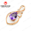 Jewellery 18K Gold Necklace Real Gemstone Jewelry